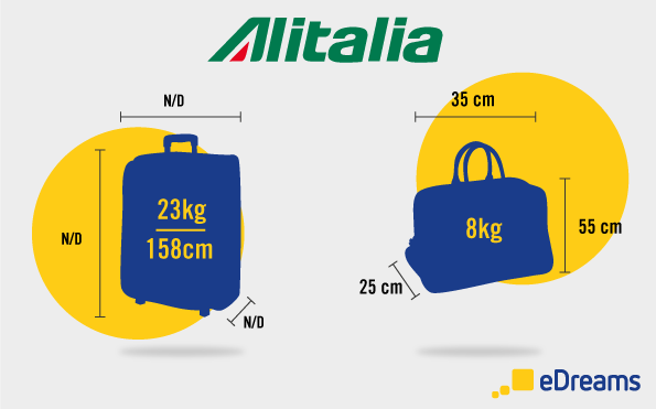 Alitalia misure bagaglio