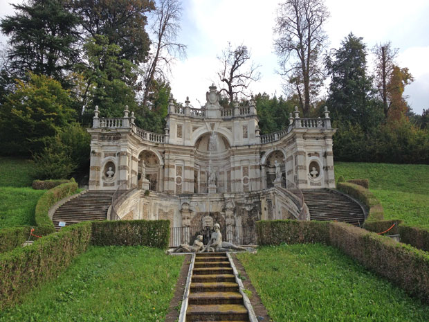 Il Belvedere Superiore con la Fontana del Mascherone