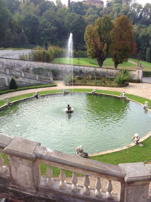 Villa della regina fontana del Gran Rondeau