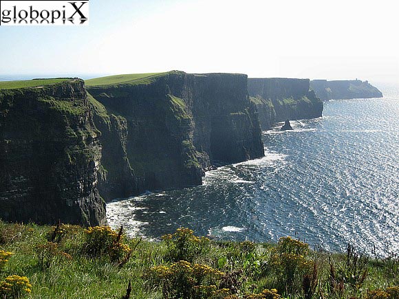 Le scogliere di Moher a picco sul mare