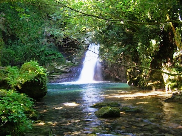 Cascate nel Lazio