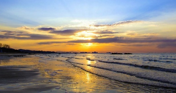 Spiagge in autunno