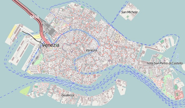 Isole Di Venezia Cartina Mappa Turistica Venezia Pdf SMXC