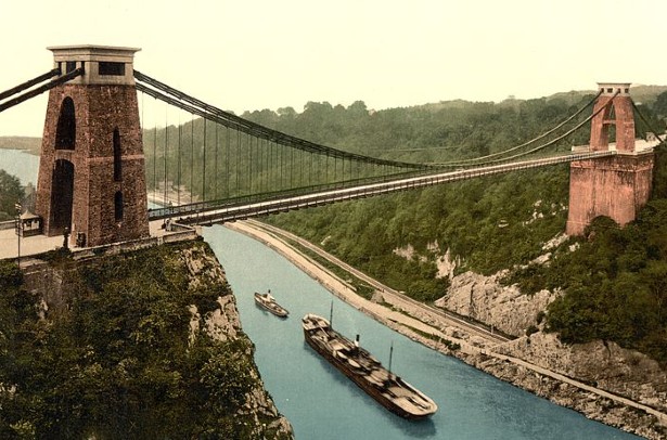 Ponte sospeso di Cliff Bristol