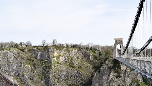 Ponte sospeso di Cliff Bristol