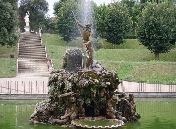 Giardino di Boboli fontana Nettuno