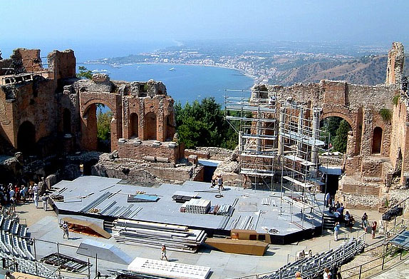 teatro greco di Taormina