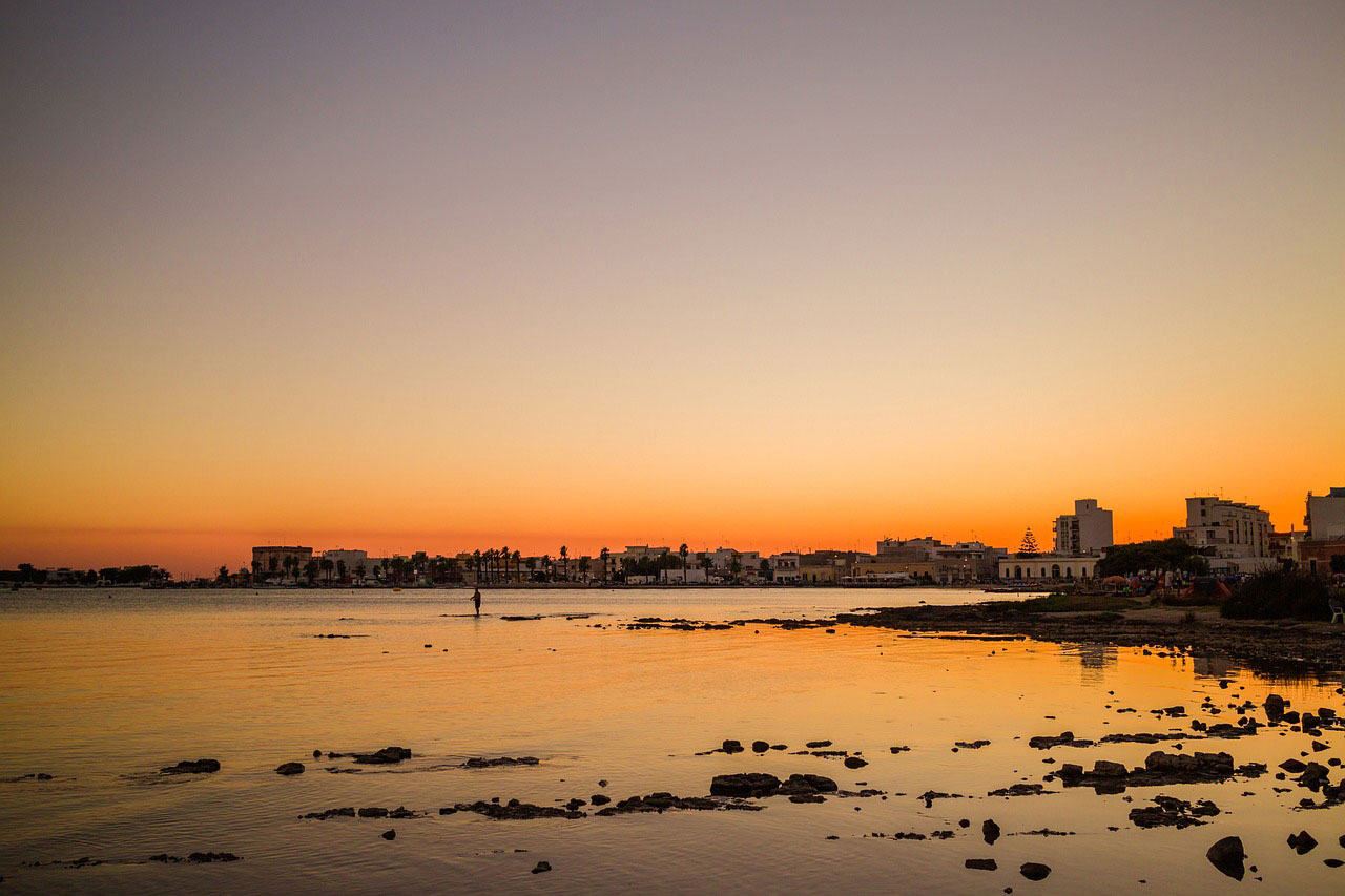 Porto Cesareo tramonto