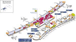 mappa aeroporto charles de gaulle