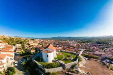Centro storico di Arzachena in Sardegna