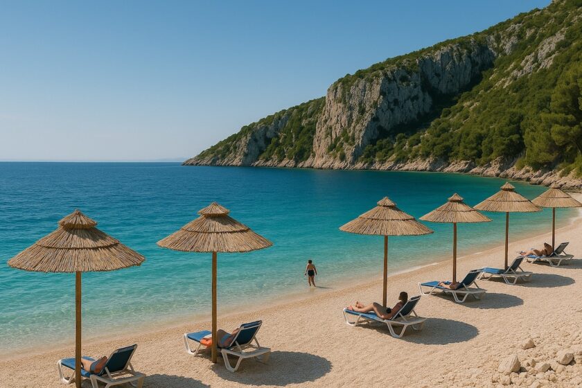 Spiaggia in Croazia perfetta per una vacanza a basso costo nel 2025