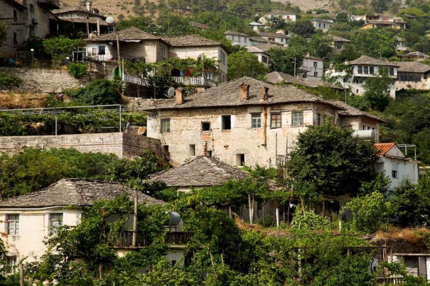 Casa tradizionale in pietra in Albania, idea alloggio a Berat o Gjirokastër