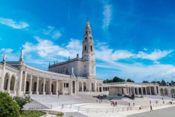Santuario di Fátima in Portogallo nella Cova da Iria