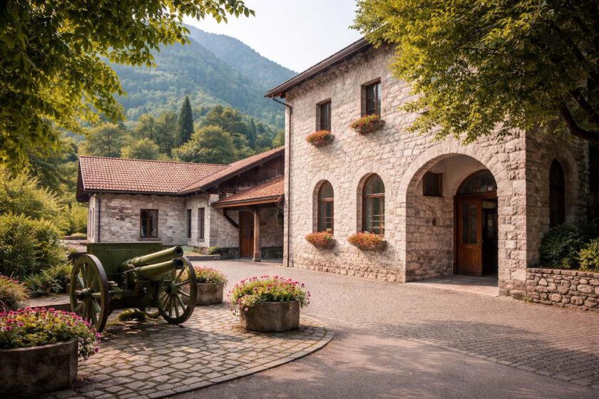 Luogo della memoria a Kobarid per spiegare Caporetto dove si trova e perché è famosa