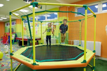 Area playground indoor per l’articolo sui parchi giochi coperti a Milano