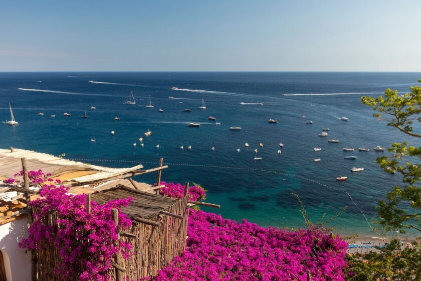 Spiaggia Grande di Positano sulla Costiera Amalfitana