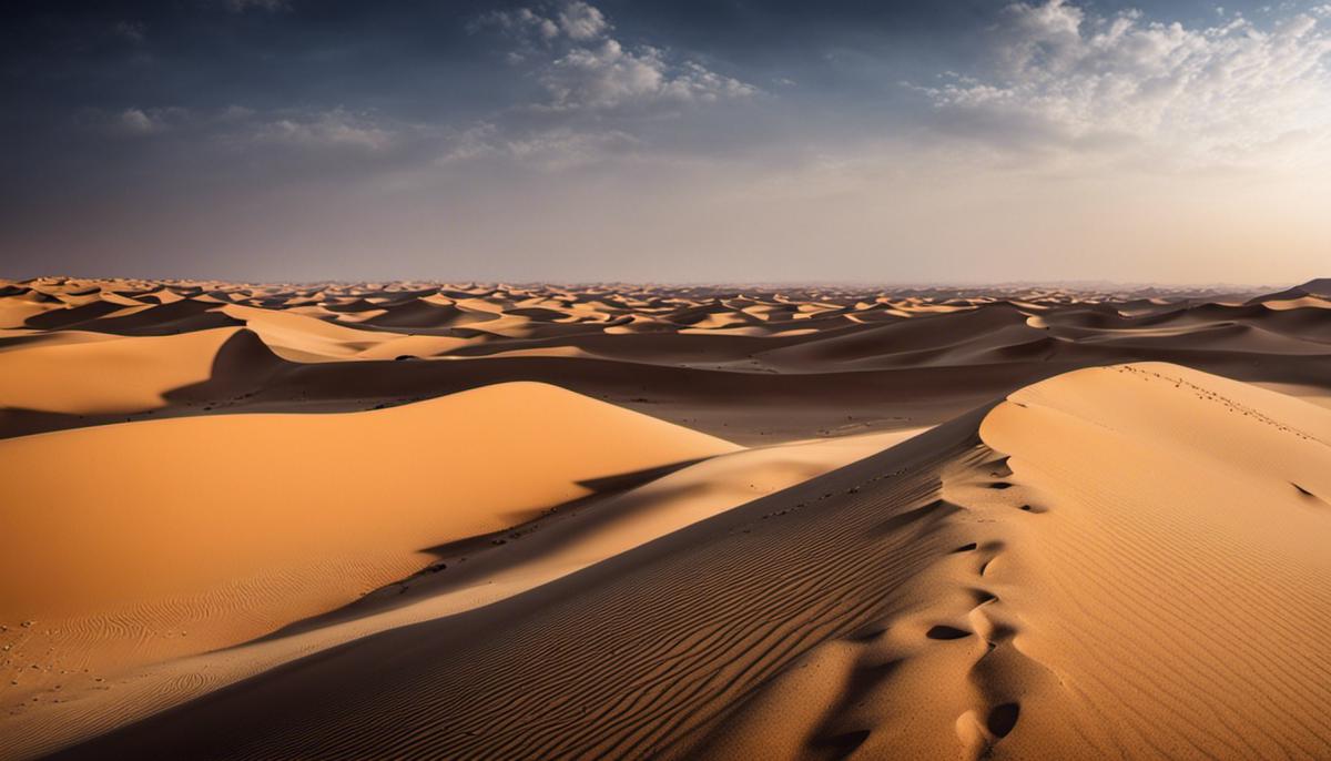 dune del deserto saudita